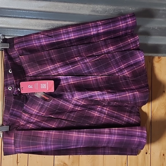 Romwe Skirt Plaid Size Large NWT - Picture 4 of 7